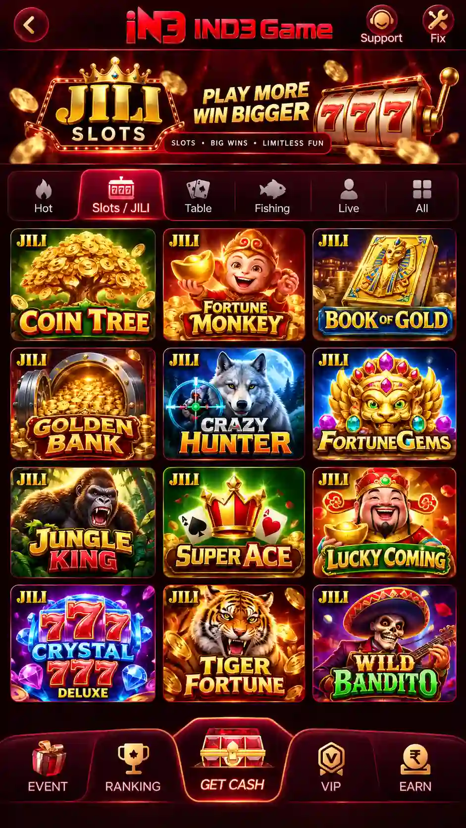 IND3 Game App for Android online gaming